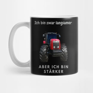 Tractor Farmer Stronger Mug